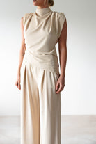 Mina Strechy 2 Piece Set | Cream | Oh Hello Clothing | ONE SIZE | 8 - 12