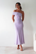 Roxanna Mesh Bodycon Midaxi Dress | Lilac | Oh Hello Clothing | XS (6)