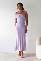 Roxanna Mesh Bodycon Midaxi Dress | Lilac | Oh Hello Clothing | XS (6)