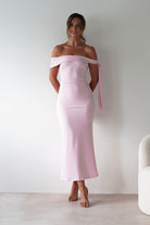Amalthea Off the Shoulder Midaxi | Pink | Oh Hello Clothing | XS (6)
