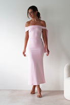 Amalthea Off the Shoulder Midaxi | Pink | Oh Hello Clothing | XS (6)