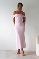 Amalthea Off the Shoulder Midaxi | Pink | Oh Hello Clothing | XS (6)