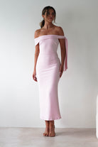 Amalthea Off the Shoulder Midaxi | Pink | Oh Hello Clothing | XS (6)
