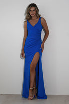 Kaytee Glitter Bodycon Gown | Royal | Oh Hello Clothing | S (8)