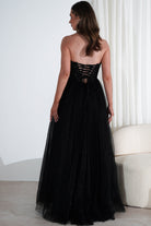 Priscilla Princess Glitter Gown | Black | Oh Hello Clothing | XS (6)