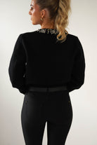 Chenna Embellished Cardigan | Black | Oh Hello Clothing | ONE SIZE (6 - 12)