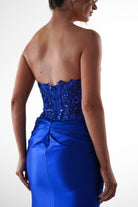 Dallas Luxe Embellished Gown | Royal Blue | Oh Hello Clothing | S (8)