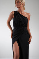 Giordana Jersey Bodycon Maxi Dress | Black - Oh Hello Clothing