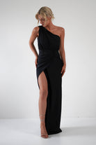 Giordana Jersey Bodycon Maxi Dress | Black - Oh Hello Clothing