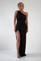 Giordana Jersey Bodycon Maxi Dress | Black - Oh Hello Clothing