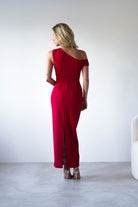 Shayna Off The Shouler Midaxi | Red | Oh Hello Clothing | XS (6)
