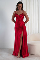 Ashleigh Bodycon Gown | Red | Oh Hello Clothing | XS (6)