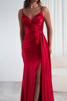 Ashleigh Bodycon Gown | Red | Oh Hello Clothing | XS (6)