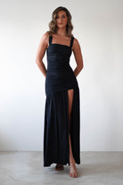 Milla Jersey Bodycon Maxi Dress | Black - Oh Hello Clothing