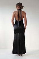 Kartia Halterneck Maxi Gown | Black | Oh Hello Clothing | XS (6)