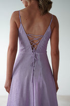 Marlene Glitter Gown | Lavendar - Oh Hello Clothing