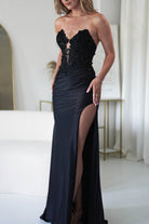 Perla Embellished Gown | Black | Oh Hello Clothing | XS (6)