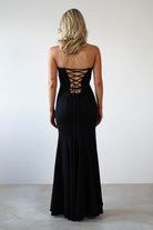 Charla Bodycon Maxi Gown | Black - Oh Hello Clothing