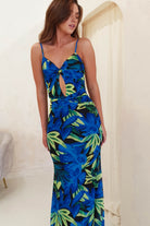 Amal Printed Bodycon Maxi | Mixed Print | Oh Hello Clothing | XS (6)