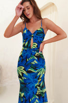 Amal Printed Bodycon Maxi | Mixed Print | Oh Hello Clothing | XS (6)