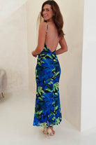 Amal Printed Bodycon Maxi | Mixed Print | Oh Hello Clothing | XS (6)