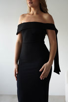 Amalthea Off the Shoulder Midaxi | Black | Oh Hello Clothing | XS (6)
