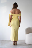 Amalthea Off the Shoulder Midaxi | Yellow | Oh Hello Clothing | XS (6)