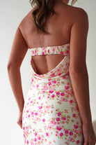 Blossom Floral Print Maxi Dress | Yellow | Oh Hello Clothing | XS (6)