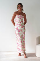 Blossom Floral Print Maxi Dress | Yellow | Oh Hello Clothing | XS (6)