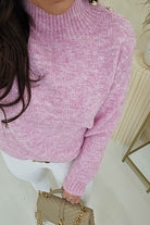 Ayda Cosy Knitted Jumper | Pink | Oh Hello Clothing | One Size | 8 - 14