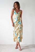 Sarah Floral Print Midaxi Wrap Dress | Mixed Print - Oh Hello Clothing