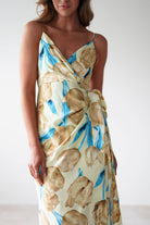 Sarah Floral Print Midaxi Wrap Dress | Mixed Print - Oh Hello Clothing