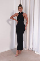 Esme Bodycon Multiway Maxi Dress | Black | Oh Hello Clothing | S (8)