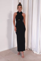 Esme Bodycon Multiway Maxi Dress | Black | Oh Hello Clothing | S (8)