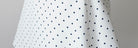 Isobel Polka Dot Halterneck Mini Dress | White | Oh Hello Clothing | XS (6)
