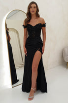 Khacy Embellished Gown | Black | Oh Hello Clothing | XS (6)