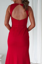Kleo Bodycon Gown | Red | Oh Hello Clothing | S (8)