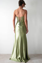 Meaghan Bodycon Gown | Lime Green | Oh Hello Clothing | S (8)
