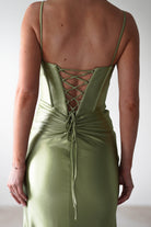 Meaghan Bodycon Gown | Lime Green | Oh Hello Clothing | S (8)