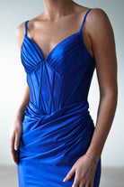 Meaghan Bodycon Gown | Royal Blue - Oh Hello Clothing