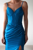 Meaghan Bodycon Gown | Turquoise | Oh Hello Clothing | S (8)