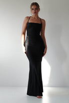Monette Bodycon Maxi Gown | Black | Oh Hello Clothing | XS (6)