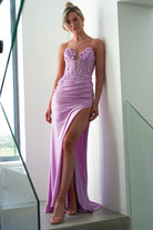 Perla Embellished Gown | Lilac | Oh Hello Clothing | XS (6)