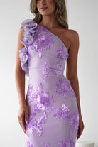 Siren Bodycon Maxi Dress | Lilac | Oh Hello Clothing | XS (6)