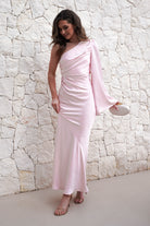 Sylvana Silky Maxi Dress | Pink - Oh Hello Clothing