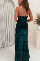 Sharley Sequin Bodycon Gown | Emerald Green | Oh Hello Clothing | S (8)
