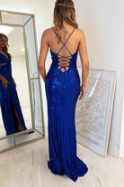 Apollo Bodycon Sequin Gown | Royal Blue | Oh Hello Clothing | XS (6)