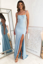 Obsession Diamond Gown | Light Blue | Oh Hello Clothing | S (8)