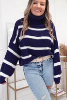 Catalina Striped Jumper | Navy | Oh Hello Clothing | ONE SIZE | 6 - 12