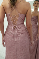 Esmeralda Glitter Gown | Rosewood | Oh Hello Clothing | S (8)